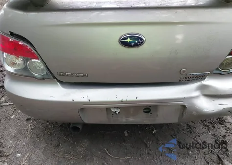 2006 Subaru Impreza 2.5I z USA, uszkodzony, nr VIN JF1GD67646G503844